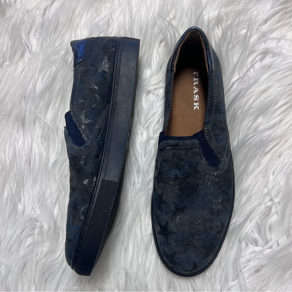 Trask Starry Navy Slip-Ons